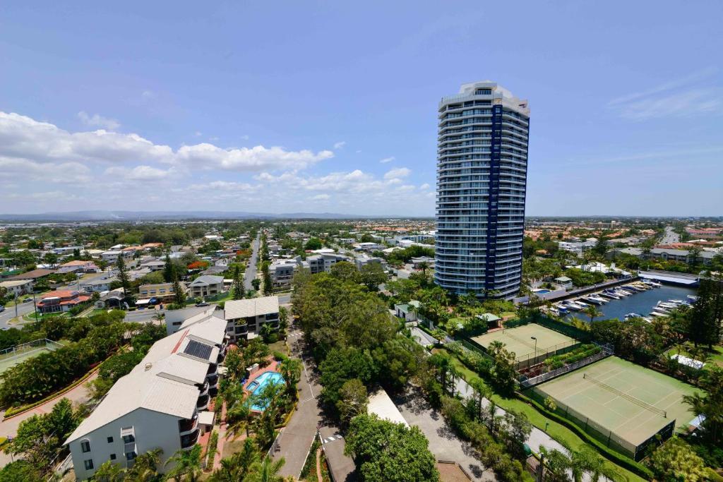 Broadwater Shores Waterfront Apartments Gold Coast Exterior foto